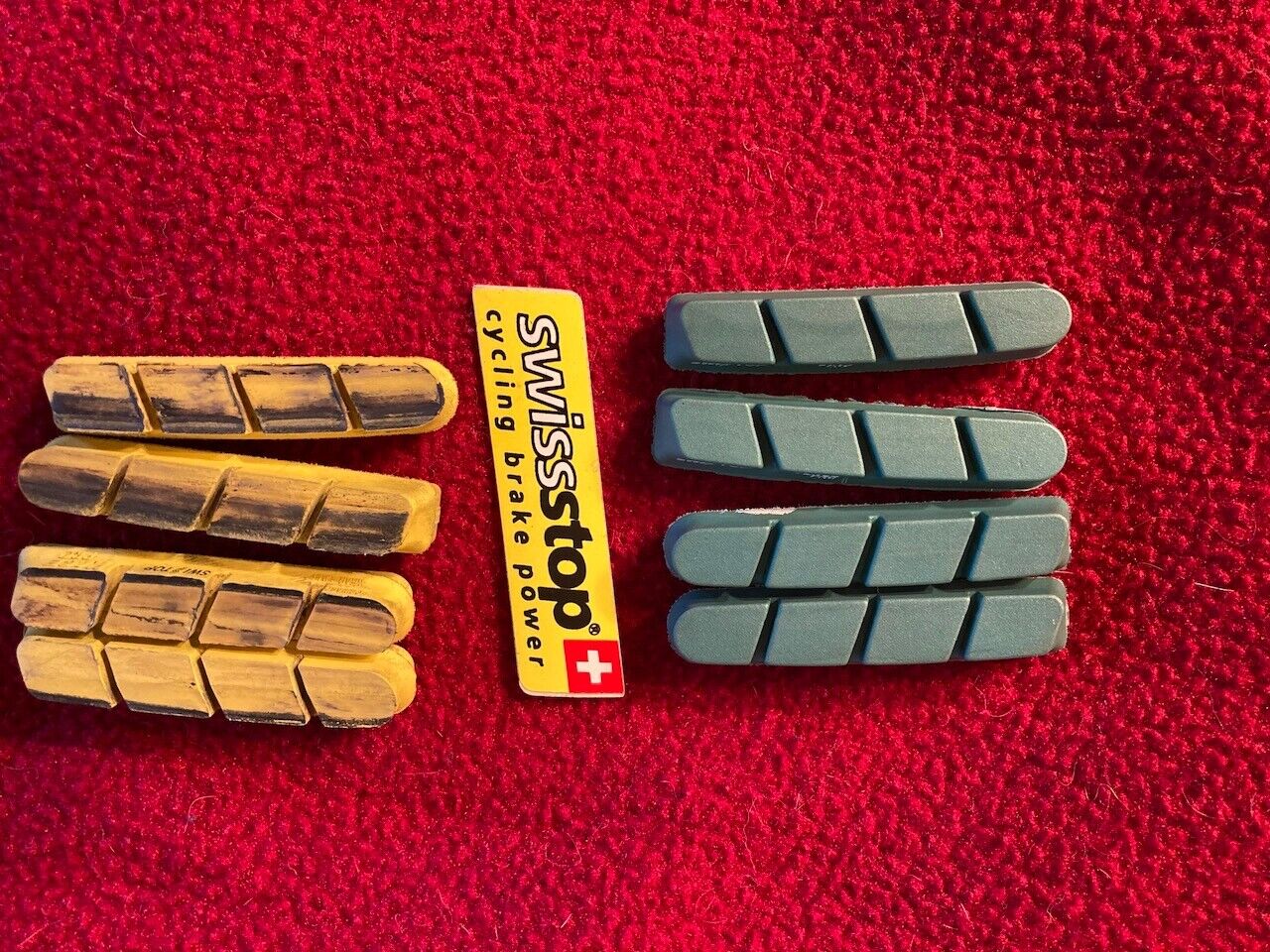 SwissStop Brake Pads Rim Campagnolo Race Pro GHP for Alu' and Yellow King Carbon - Fresh Stock Dated February 2026