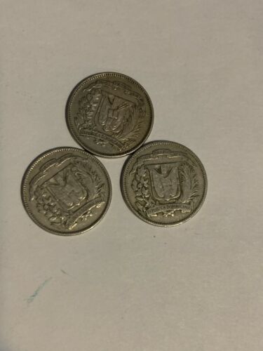 2-1951 1-1956 Dominican Republic 5 Centavos - Fresh Stock Dated December 2025