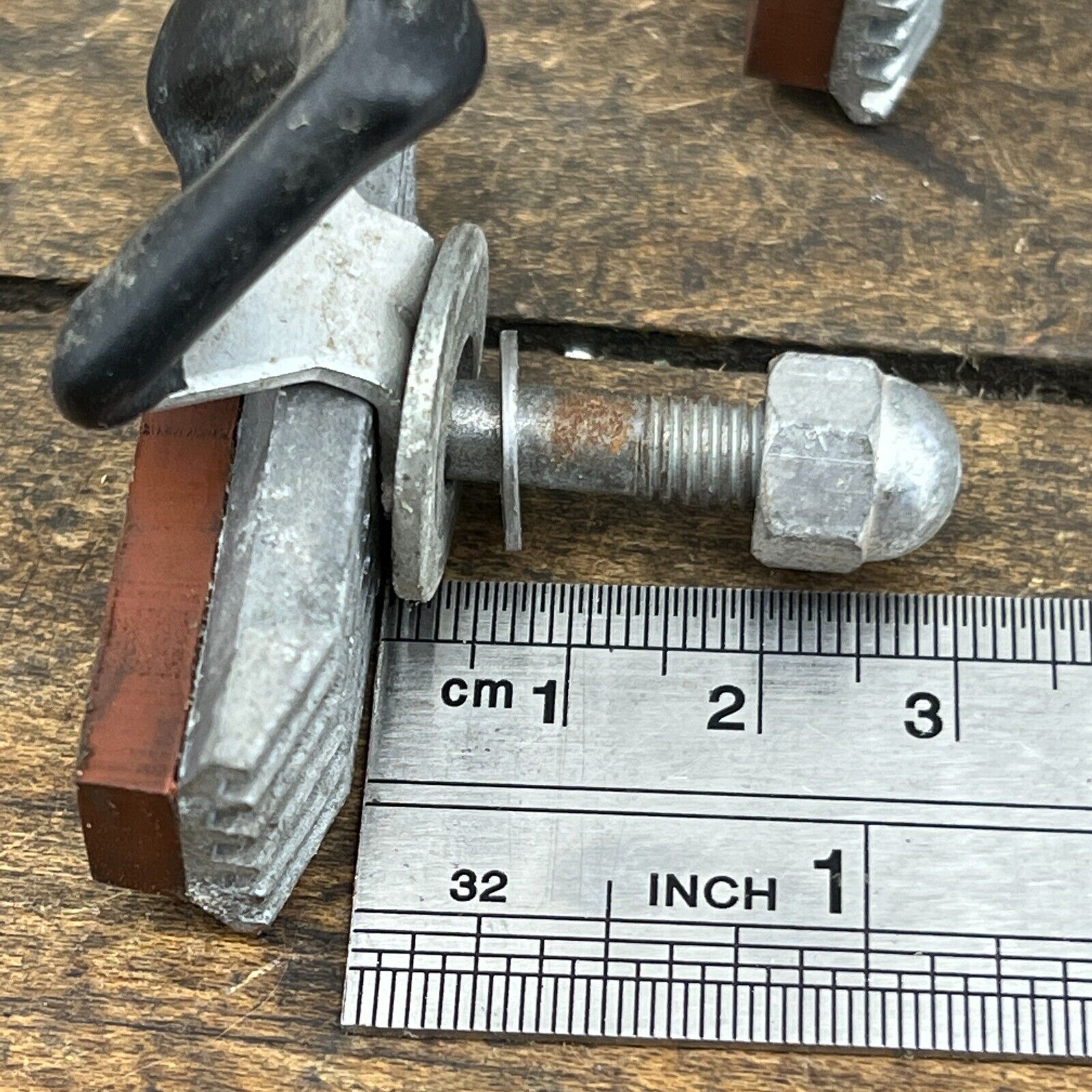 Vintage Scott Mathauser Finned Brake Pads  Old School BMX Shoes Set 4 Fin Salmon - Fresh Stock Dated February 2026