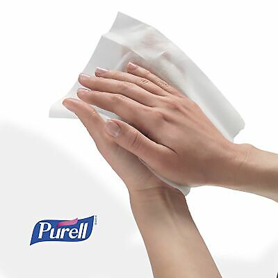 Purell Alcohol Wipe Hand Sanitizing Wipe 100 Count Individual Packet 100 per Box - Fresh Stock Dated February 2026