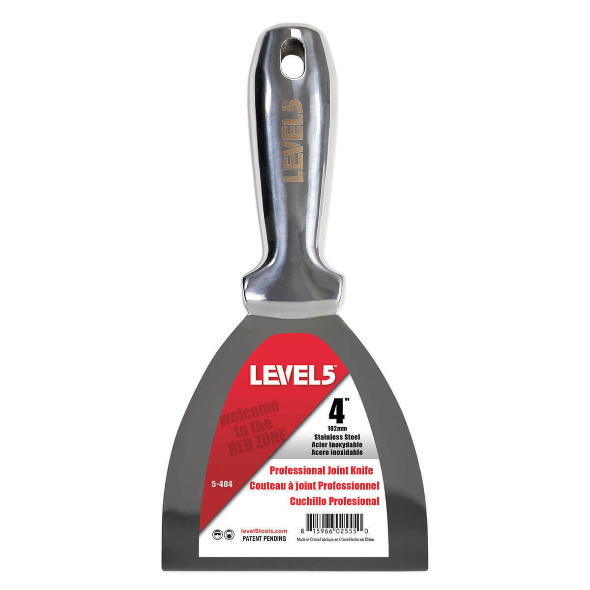 LEVEL5 Joint Knife Stainless Steel Welded One-Piece Putty Scrapers 3