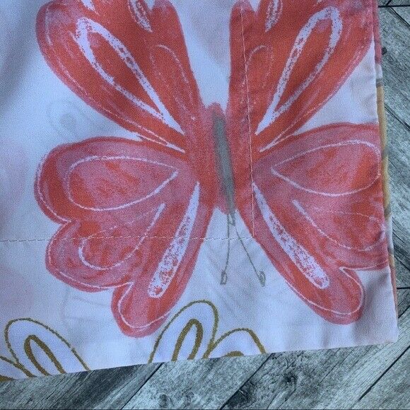 Pillowfort Pink Mariposa Butterfly Pillow Sham - Fresh Stock Dated December 2025