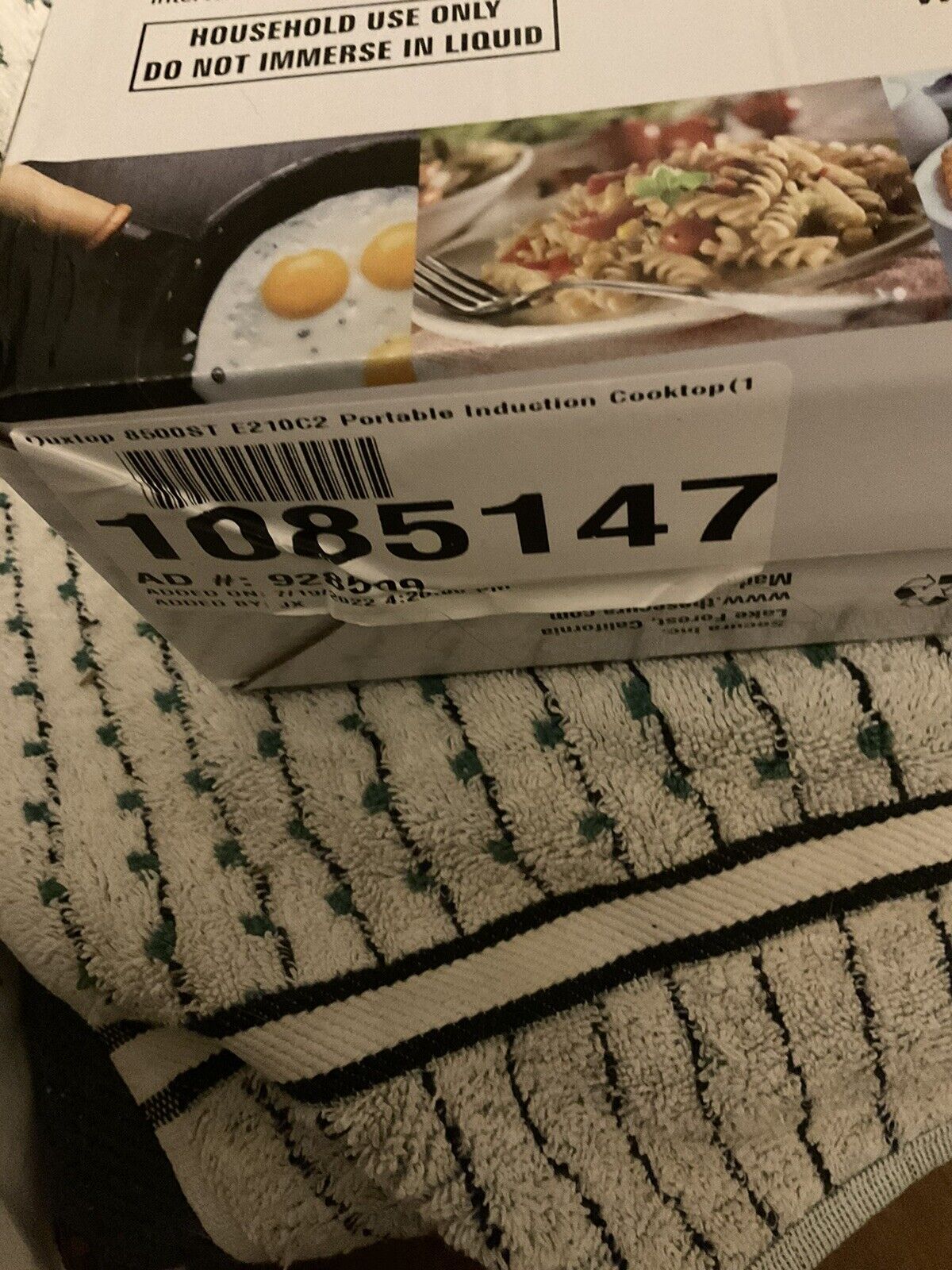 Duxtop 1800W Portable Induction Cooktop Countertop Burner, Model e210c2 - Fresh Stock Dated February 2026