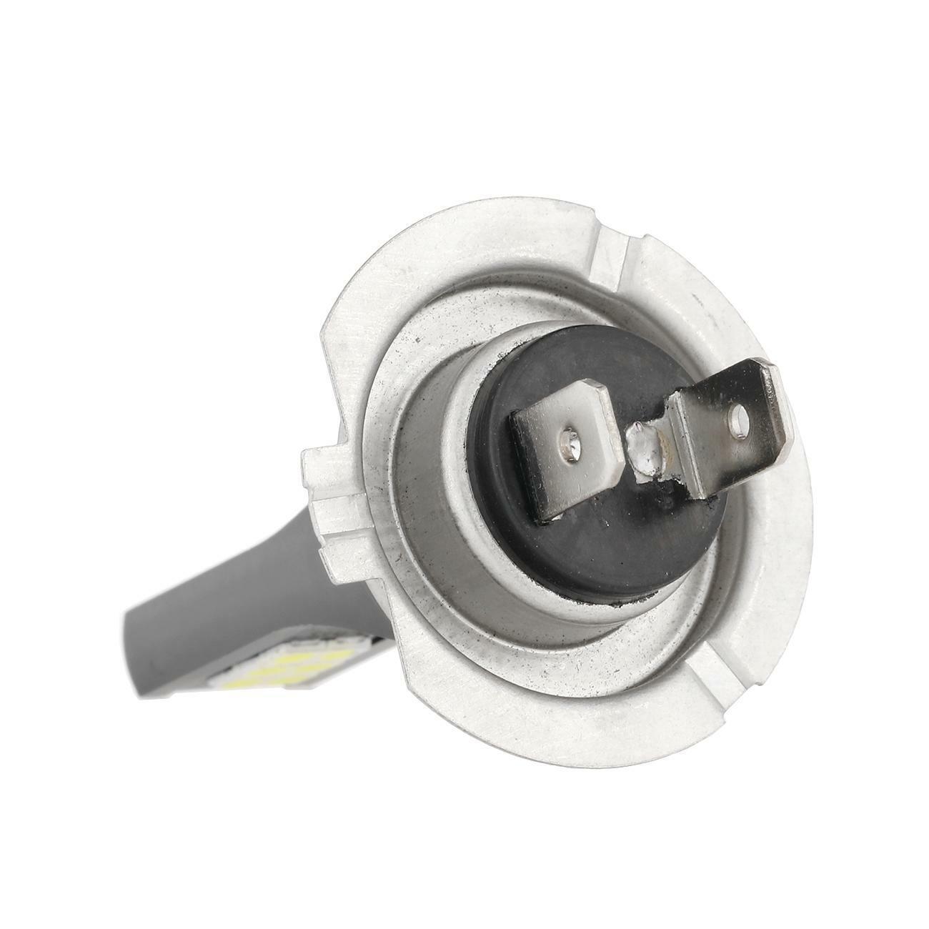 2x H7 Motorcycle LED Headlight Bulb Kit High/Low Beam 100W 10000LM 6000K White - Fresh Stock Dated February 2026