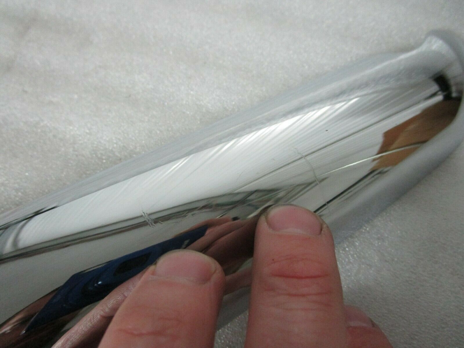 09-16 Harley Davidson Touring OEM Chrome Exhaust Heat Shields - Fresh Stock Dated February 2026