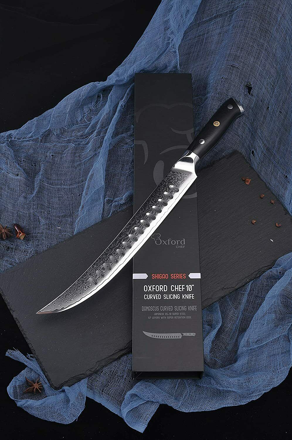 Curved Slicer (Butcher) Knife 10