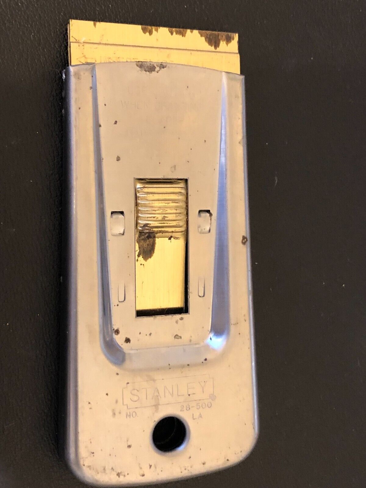 Stanley 28-500 Razor Blade Scraper - Fresh Stock Dated February 2026