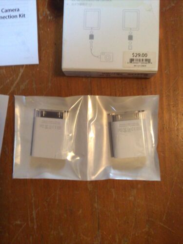 APPLE iPAD CAMERA CONNECTION KIT  MC531ZM/A MODEL A1362 A1358 - Fresh Stock Dated February 2026