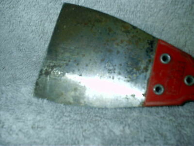 Vintage Hyde USA Putty Scraper Knife Plastic Handle 3