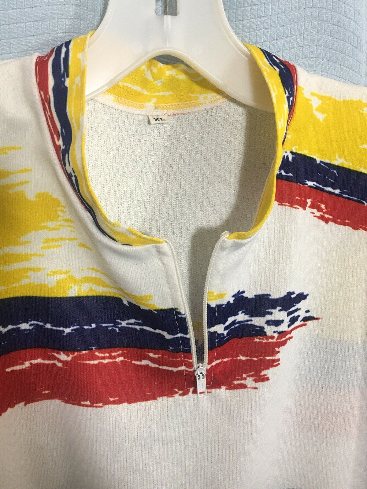 XL Vintage 1980s CAFE DE COLOMBIA Cycling Jersey DOLFIN Colombia VERY LOW MILES - Fresh Stock Dated December 2025