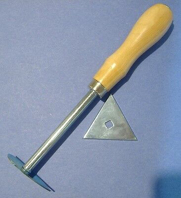 WARNER MOLDING SCRAPER WITH TWO INTERCHANGEABLE BLADES PUTTY REMOVAL - Fresh Stock Dated February 2026