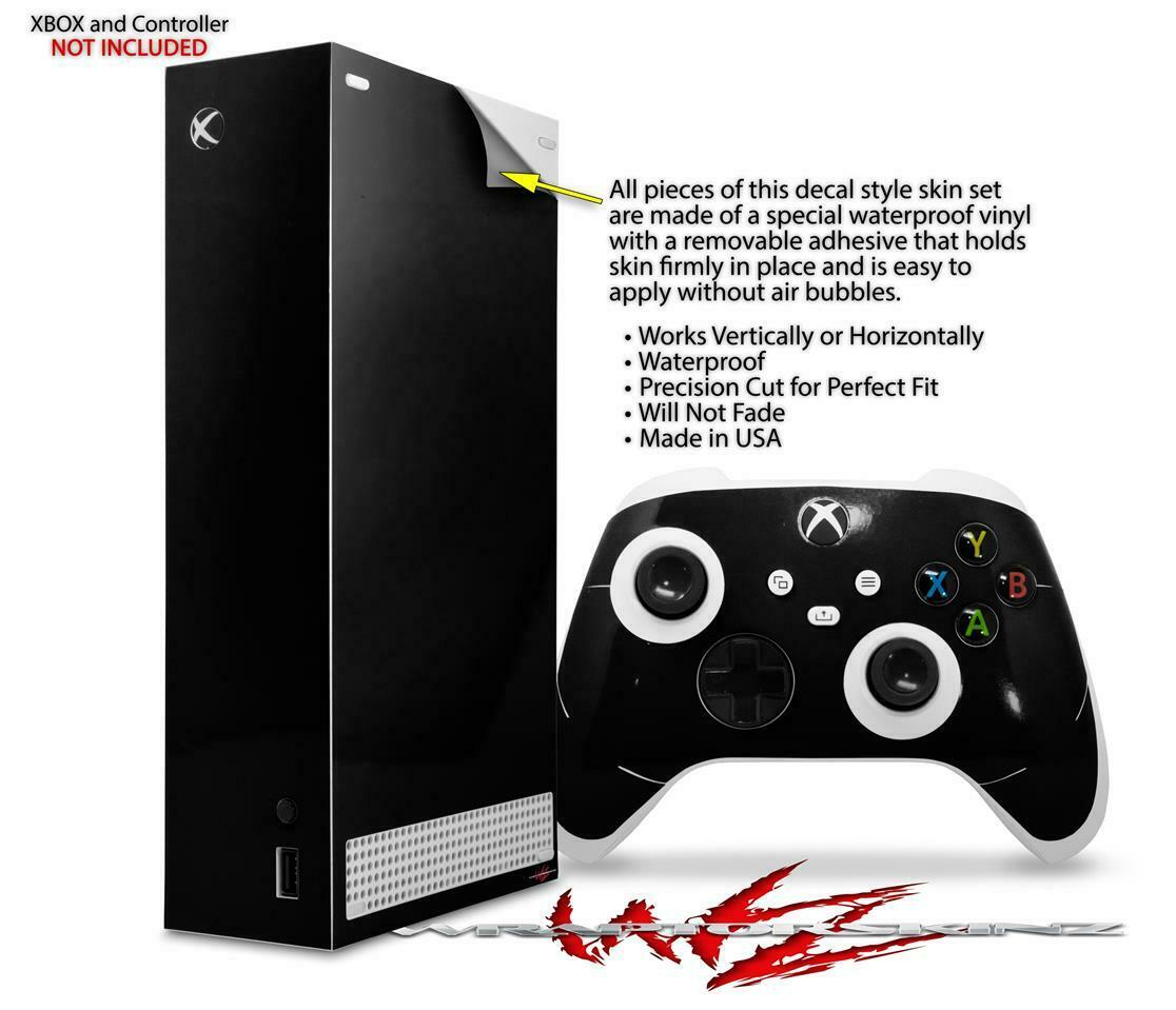 Skins XBOX Series S Console Controller Solids Collection Color Black - Fresh Stock Dated February 2026