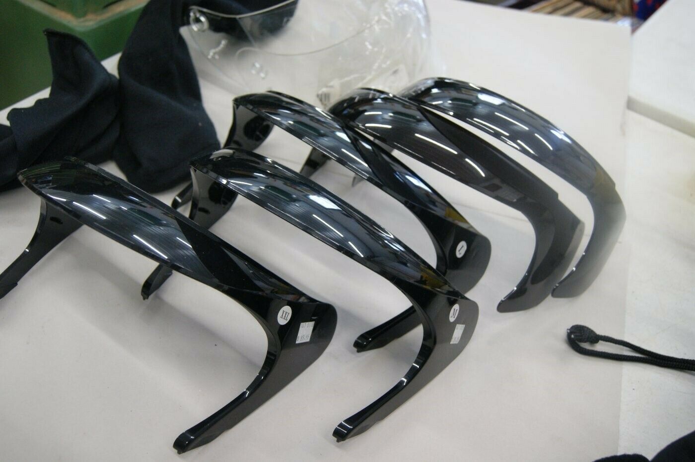 Large Lot of 18+ GMAX Visors and Other Accessories, Brand New Old Stock, L-3511 - Fresh Stock Dated February 2026