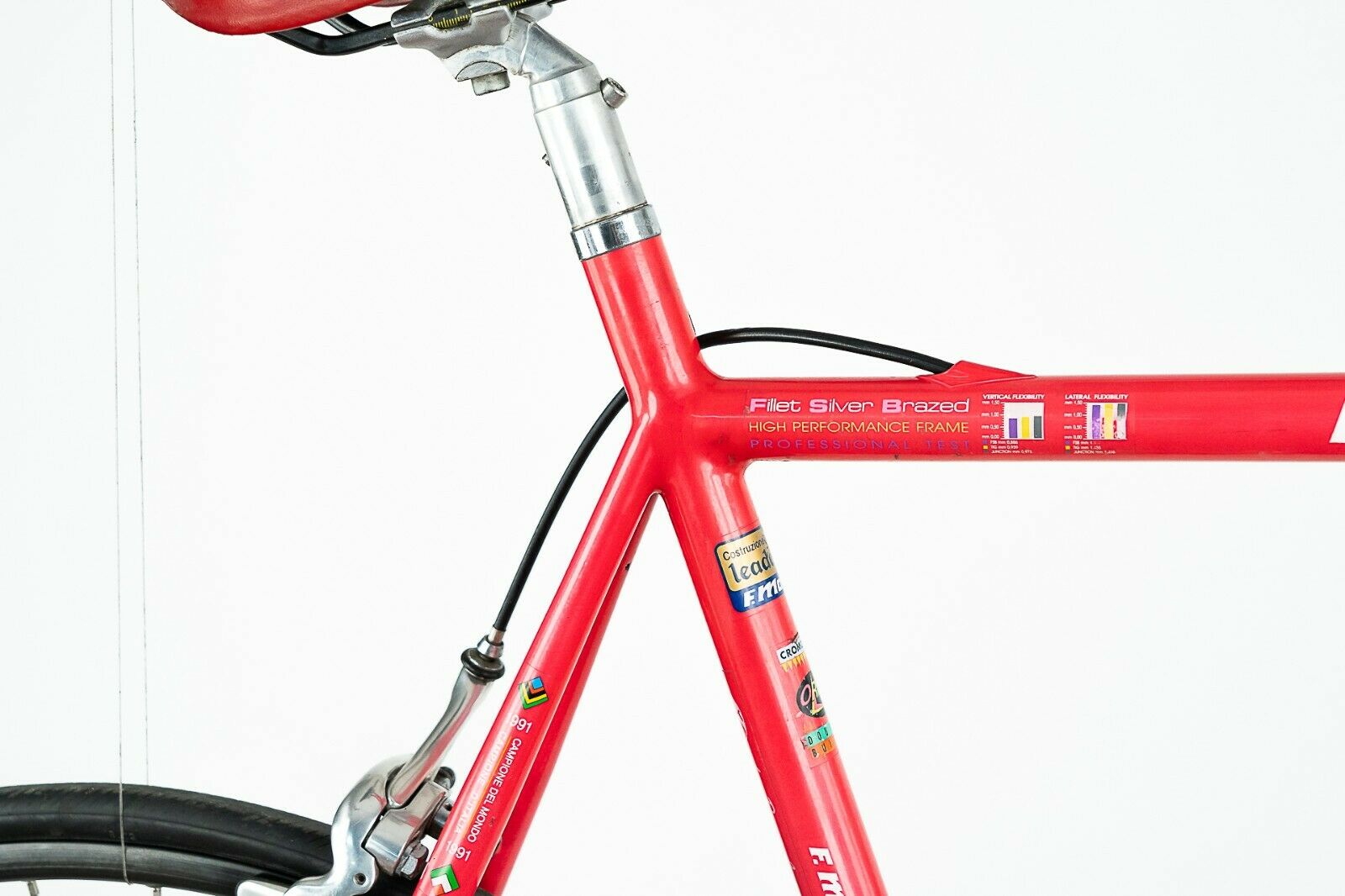 MOSER LEADER AX ORIA CAMPAGNOLO RECORD 8s SPEED STEEL ROAD BIKE VINTAGE OLD - Fresh Stock Dated February 2026