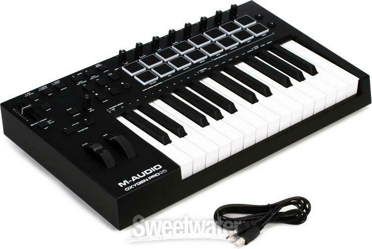 M-Audio Oxygen Pro 25 25-key Keyboard Controller - Fresh Stock Dated February 2026