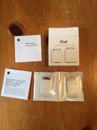 APPLE iPAD CAMERA CONNECTION KIT  MC531ZM/A MODEL A1362 A1358 - Fresh Stock Dated February 2026