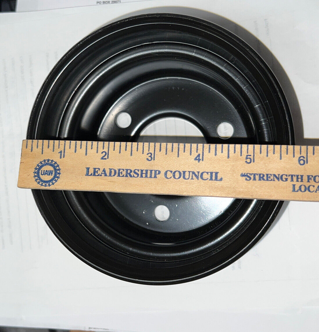 MerCruiser 350 mag 4.3 5.0 5.7 6.2 V6 V8 Serpentine Crankshaft Pulley 807730 - Fresh Stock Dated February 2026