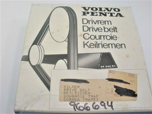 Volvo Penta 966694 Marine Boat Engine Motor Drive Alternator V-Belt *NEW*OEM* - Fresh Stock Dated February 2026