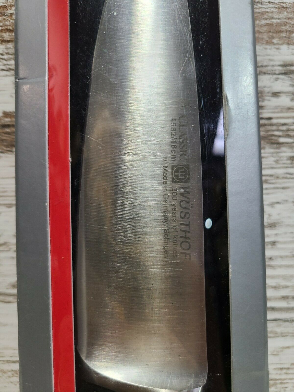 Wüsthof 6 Inch Classic Chef's Knife 4582/16cm - Fresh Stock Dated December 2025