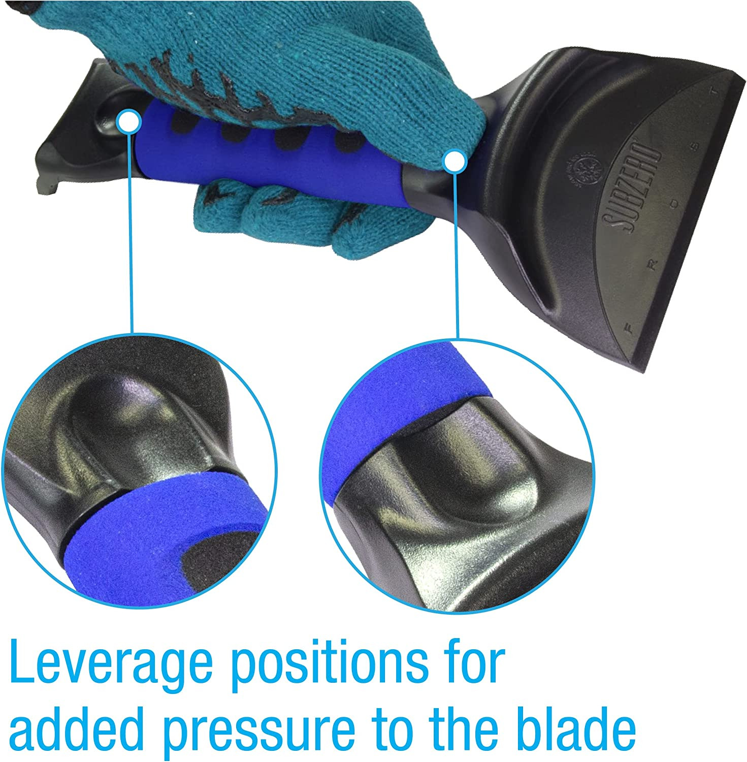 Hopkins  16621 Ice Crusher Ice Scraper (Colors May Vary) - Fresh Stock Dated February 2026