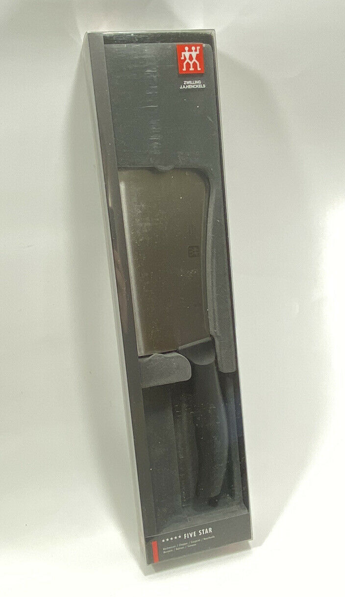 Zwilling J.A. Henckels Five Star 6 inch Chef Cleaver Chinese Vegetable Knife - Fresh Stock Dated December 2025