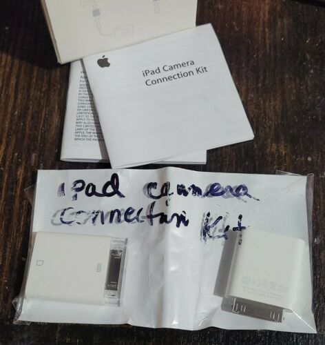 APPLE IPAD CAMERA CONNECTION KIT & CABLE MC531ZM/A Model A1362 A1358 New GENUINE - Fresh Stock Dated February 2026
