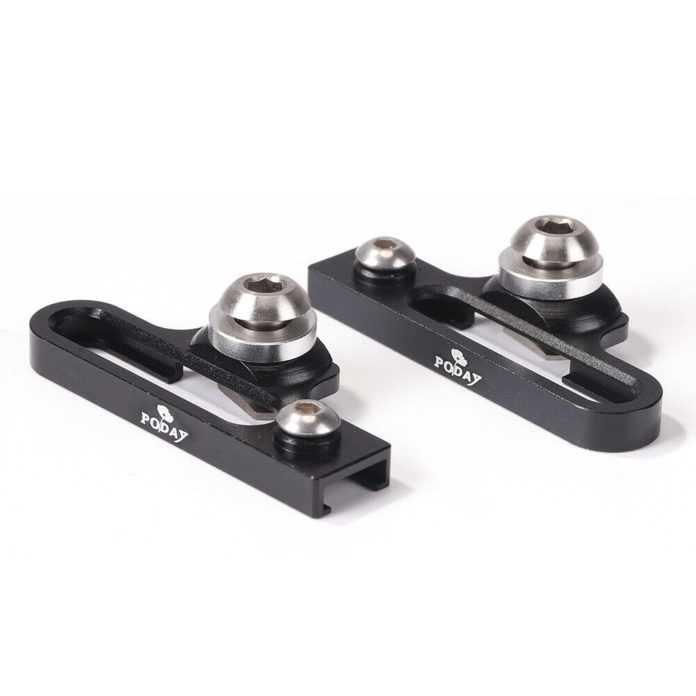 PODAY 1 Pair Folding Bike Road Bicycle C Type Caliper Brake Extend (Black) - Fresh Stock Dated December 2025