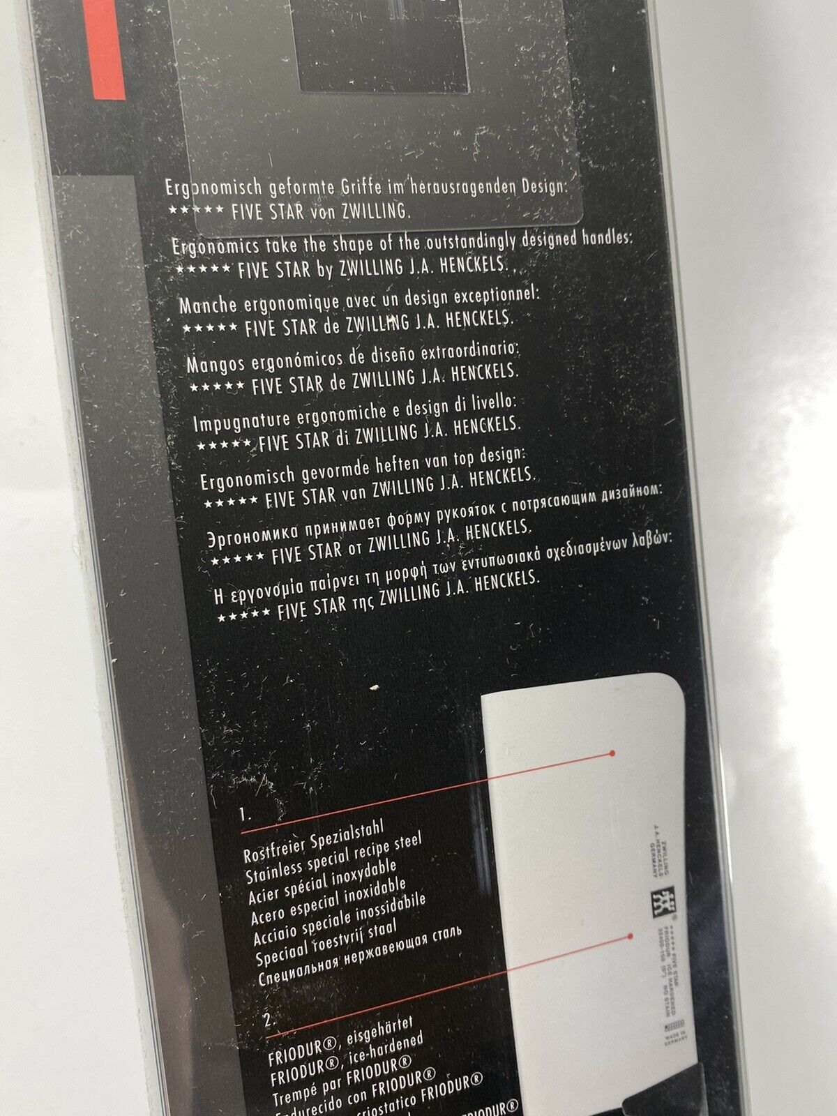 Zwilling J.A. Henckels Five Star 6 inch Chef Cleaver Chinese Vegetable Knife - Fresh Stock Dated December 2025