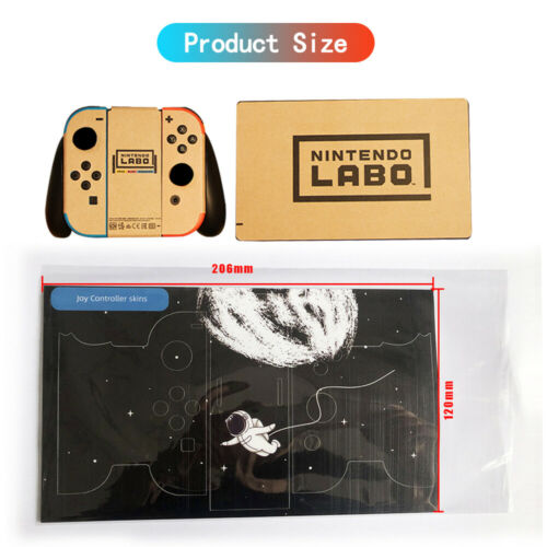 Nintendo Switch Lite Console Vinyl Skins Decals Cover Cute Cartoon Pattern New - Fresh Stock Dated December 2025