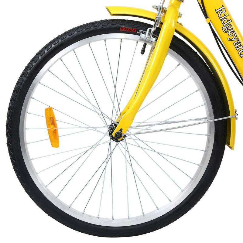 24 inch Adult Tricycle 7 Speed 3-Wheel Adult Bicycle Trike w/Basket for Shopping - Fresh Stock Dated February 2026