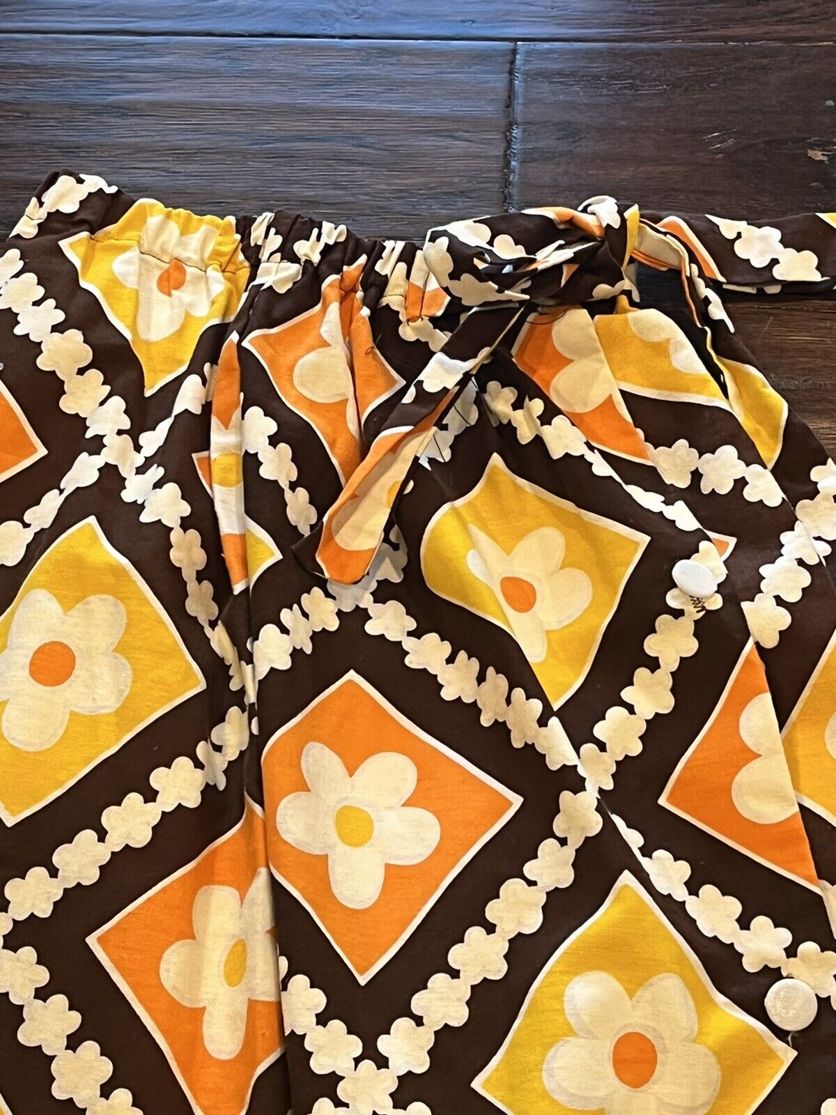 Vintage 1970's JC Penney's Floral Maxi Skirt Loungewear Cottage Core Small - Fresh Stock Dated March 2026