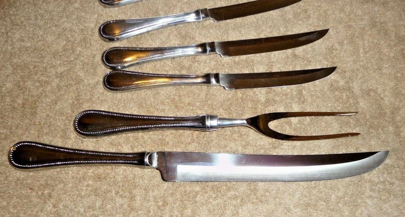 CARVEL Hall CARVING Set KNIVES - Fresh Stock Dated January 2026