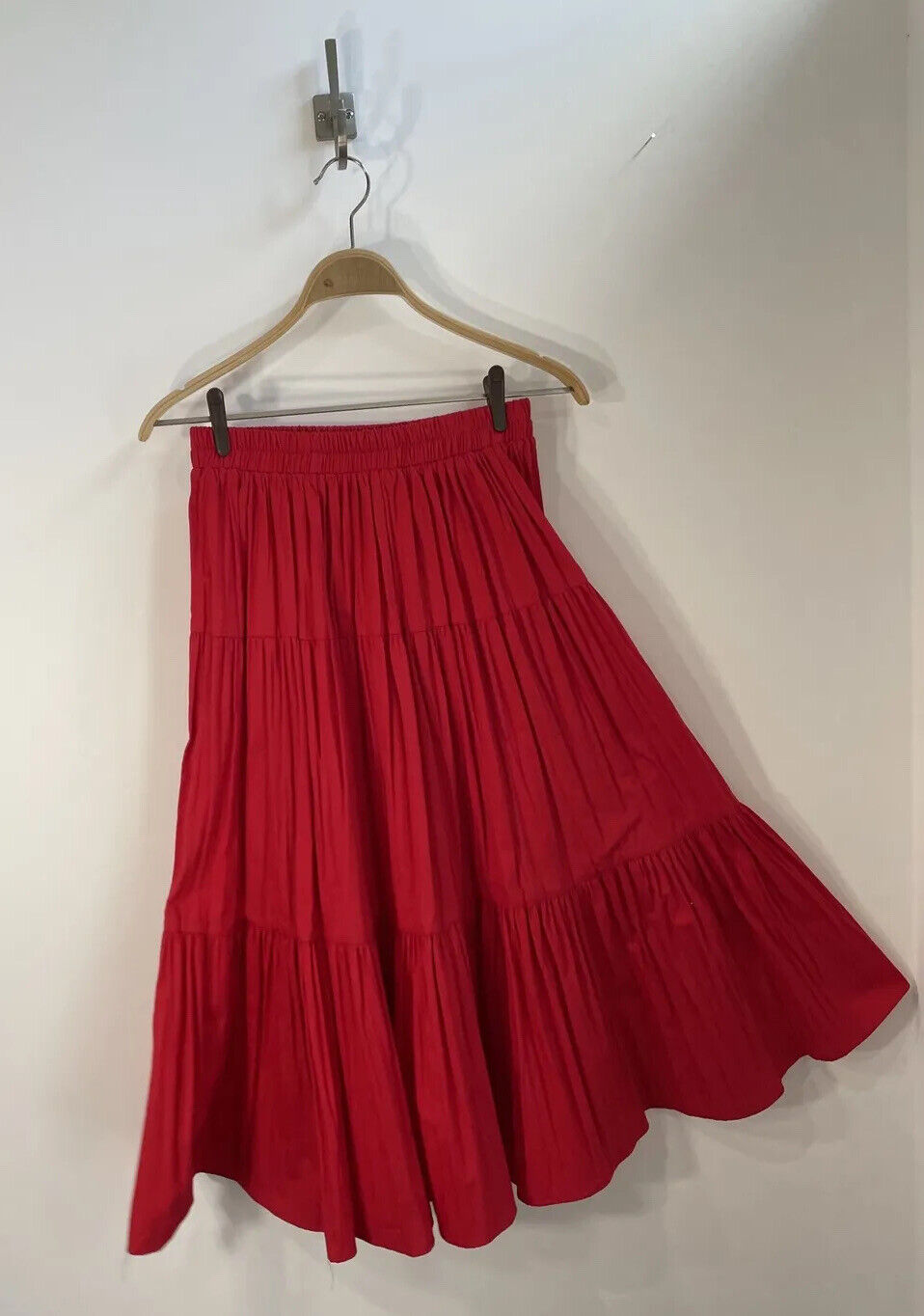 Vintage 100% Cotton Tiered Gathered SZ M GLEN COVE - Fresh Stock Dated March 2026