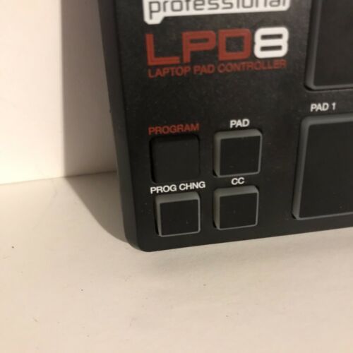 AKAI Professional LPD8 Laptop Pad Controller With USB Cable Tested Works - Fresh Stock Dated February 2026