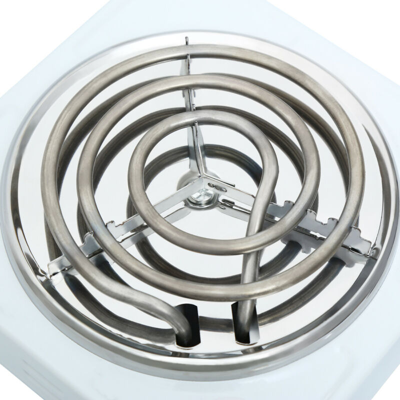 1000W Portable Electric Single Burner Hot Plate Kitchen Stove RV Dorm Cooktop - Fresh Stock Dated February 2026