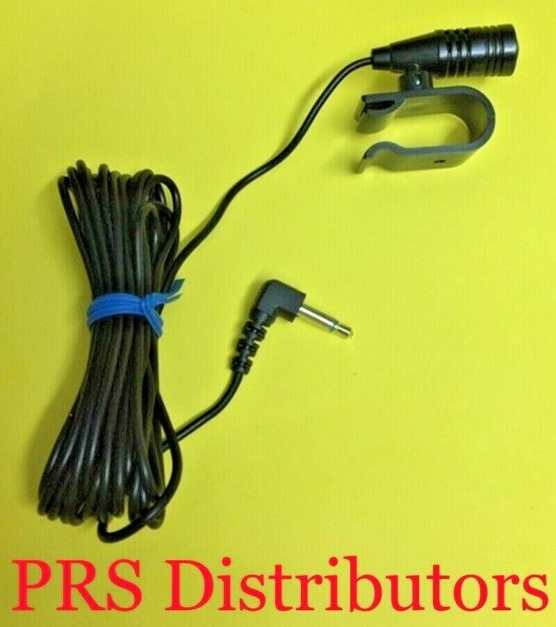 3.5mm Microphone For Car Stereo GPS DVD Bluetooth Enabled External Mic - Fresh Stock Dated December 2025