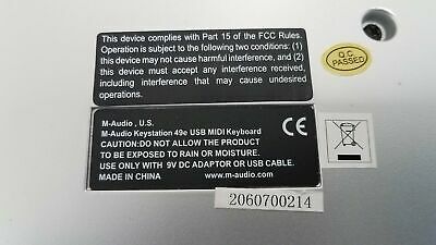M-Audio Keystation 49e Mobil USB MIDI Controller IOB - Fresh Stock Dated February 2026