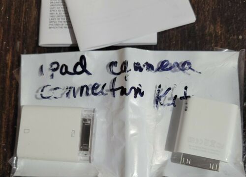 APPLE IPAD CAMERA CONNECTION KIT & CABLE MC531ZM/A Model A1362 A1358 New GENUINE - Fresh Stock Dated February 2026