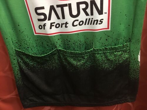 M Vintage 1990s SALSA CYCLES Fort Collins SATURN Colorado AUSSIE Cycling Jersey - Fresh Stock Dated December 2025