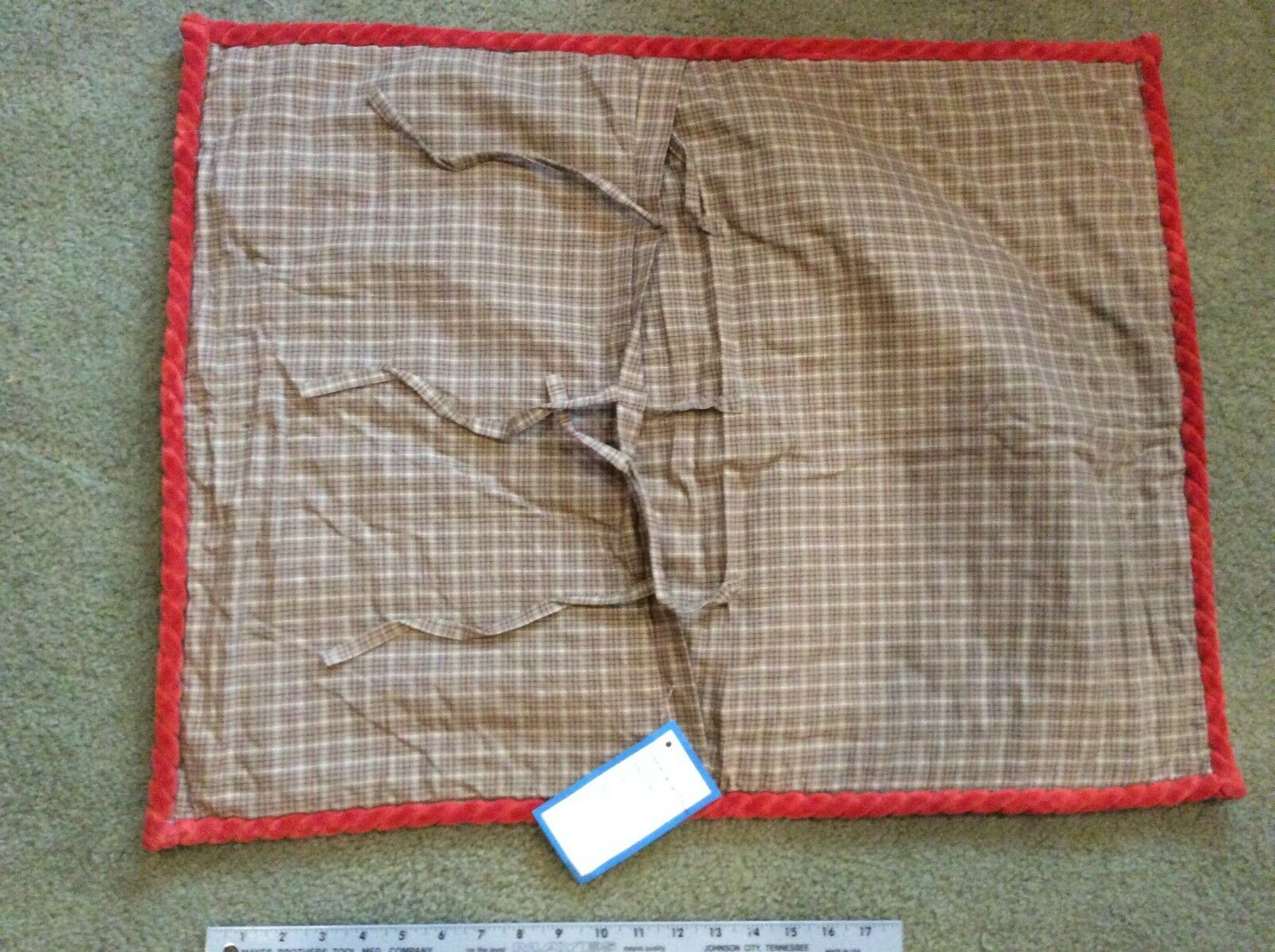 COWBOY KIDS PILLOW SHAM DENIM, VELVET, COTTON, MINT CONDITION. - Fresh Stock Dated December 2025