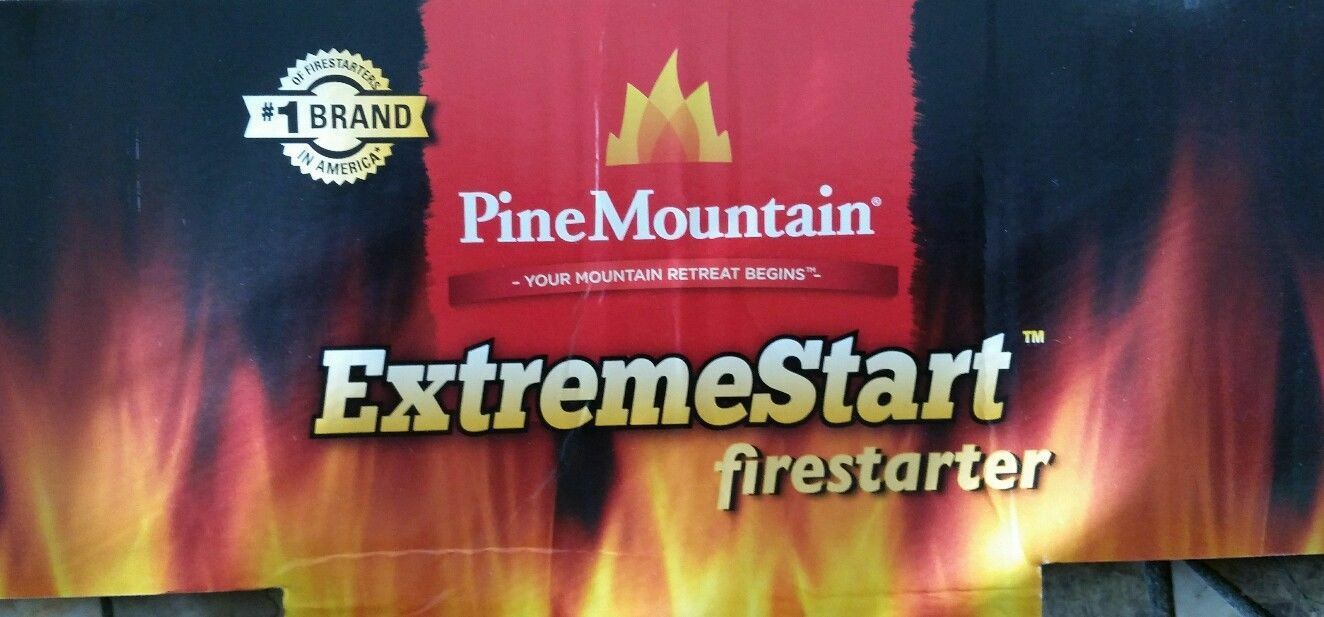 Pine Mountain ExtremeStart Firestarter NEW 2 pack 152371 - Fresh Stock Dated December 2025