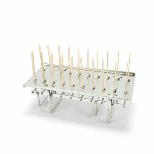 20PCS Stainless Steel Frozen Popsicle Molds Ice Cream Pop Maker Freezer Tray - Fresh Stock Dated December 2025