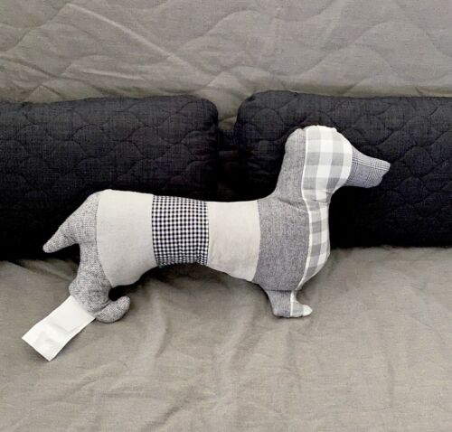 Telluride Clothing Company Daschund Dog Shaped Pillow - Fresh Stock Dated December 2025