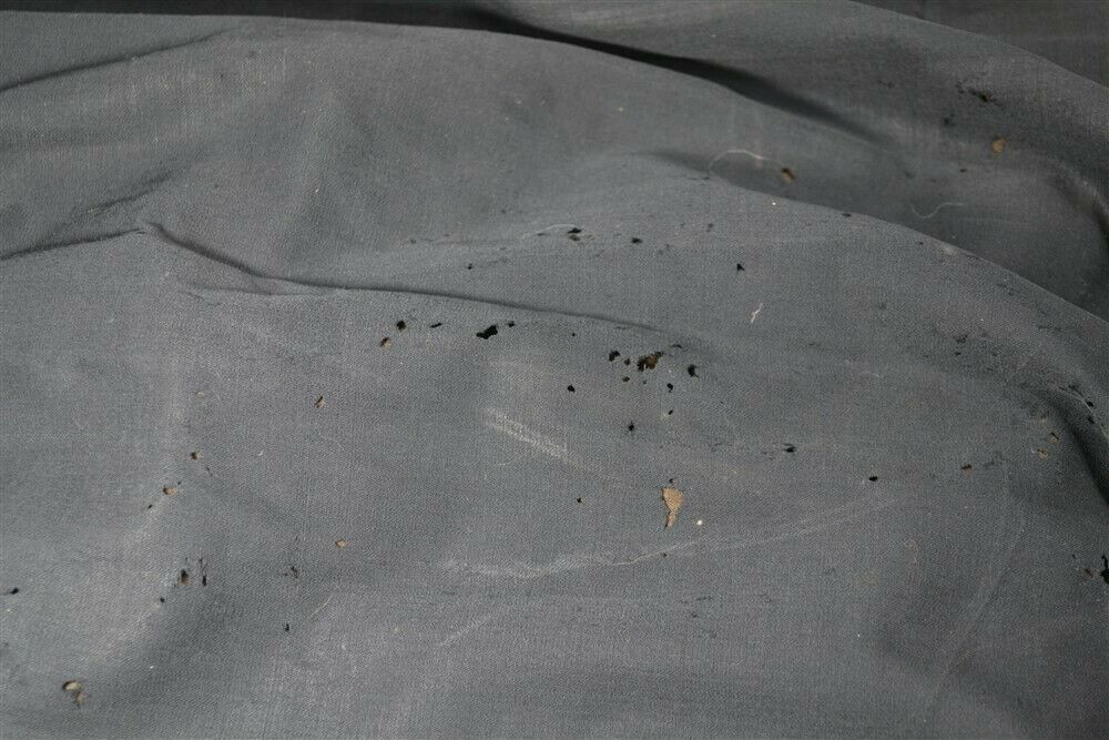 skirt black gabardine Victorian large waist 34 leng 41 in antique original - Fresh Stock Dated December 2025