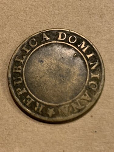 1848 DOMINICAN REPUBLIC 1/4 REAL SCARCE You Grade - Fresh Stock Dated February 2026
