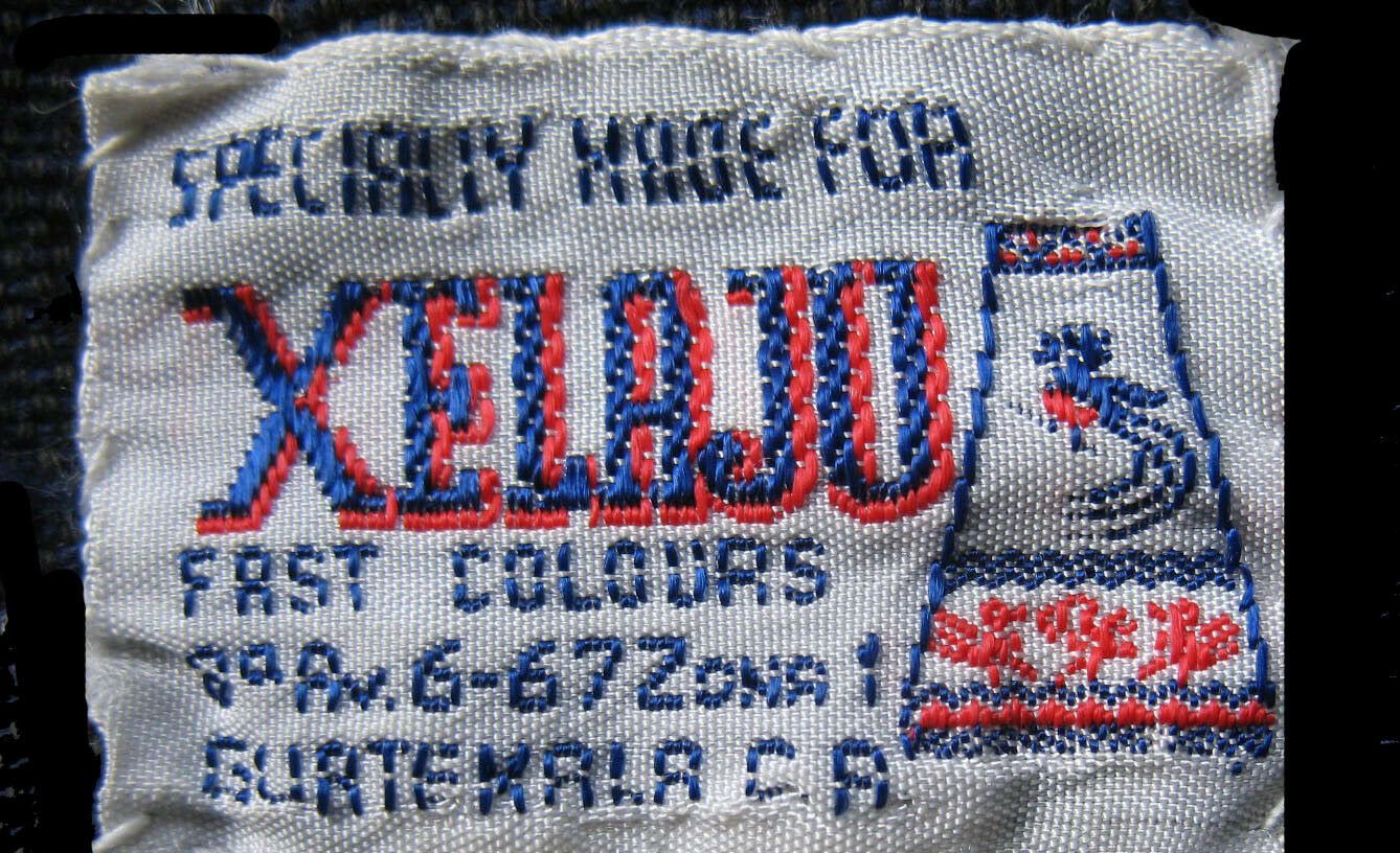 Vintage Ethnic Guatemalan XELAJU Embroidered Woven Cotton Skirt Women's Medium - Fresh Stock Dated February 2026