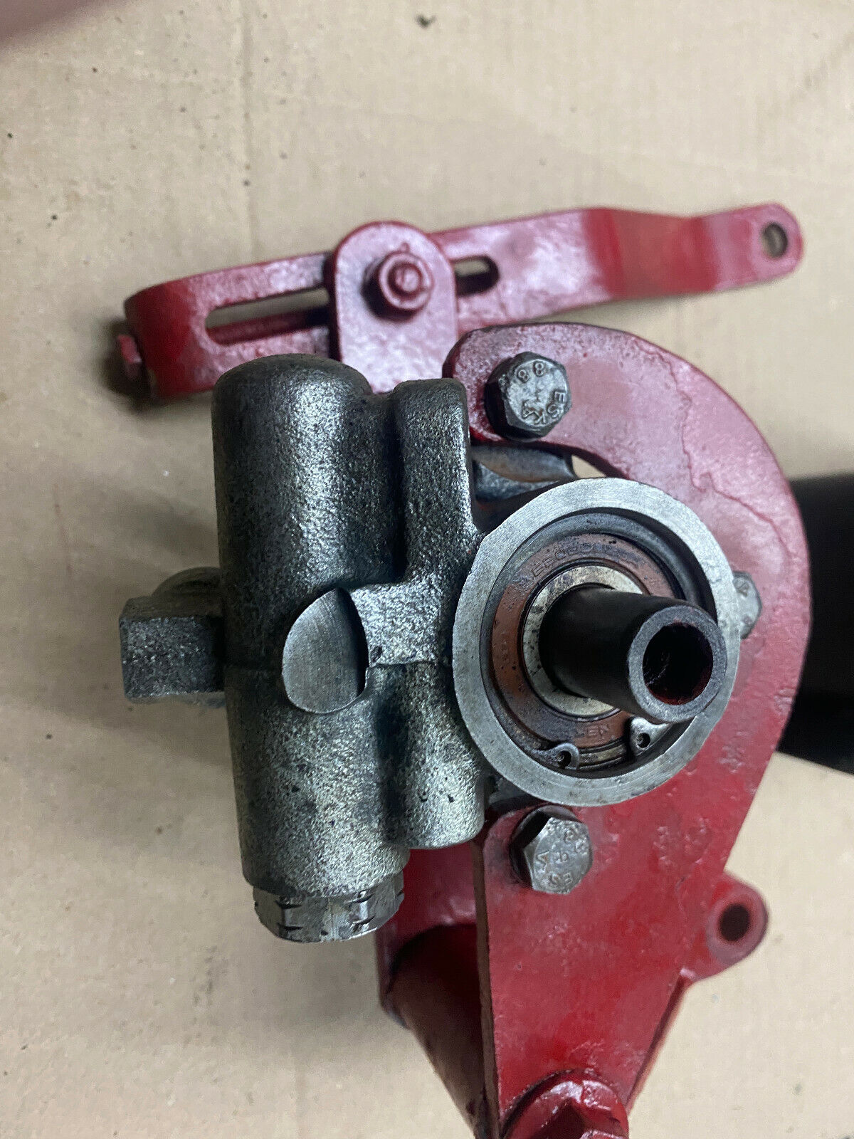 Volvo Penta 740 454 7.4L Servo Power steering pump 856476 & Reservoir - Fresh Stock Dated February 2026