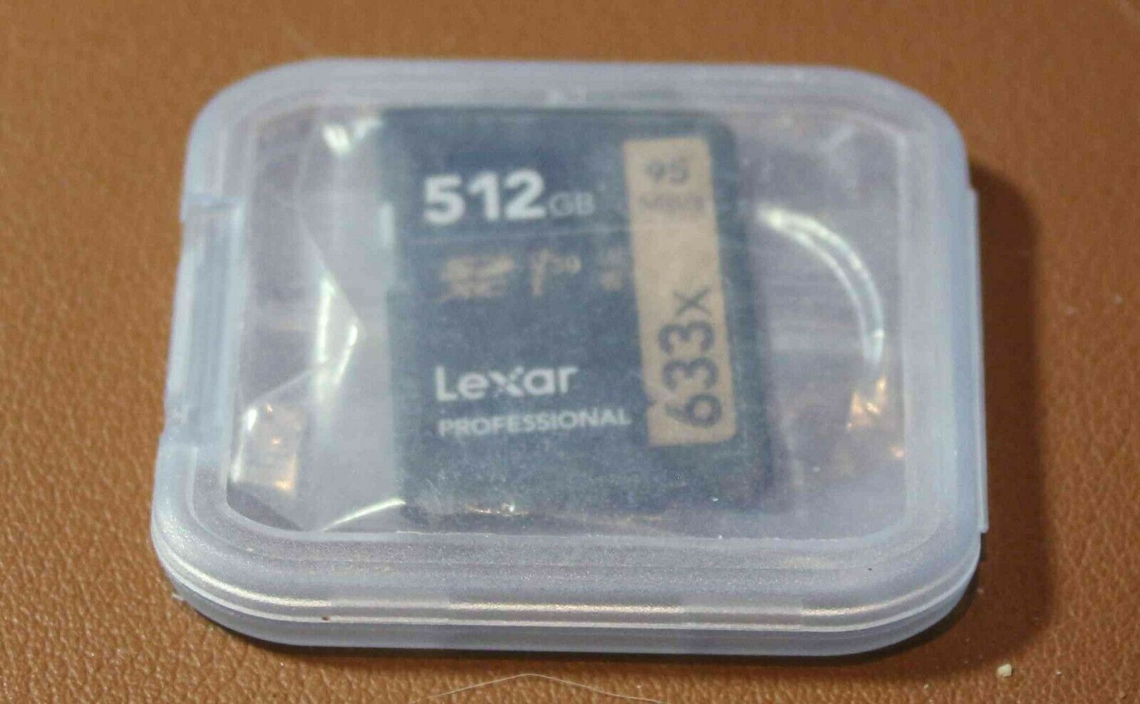 Lexar Professional 633x 512GB SDXC UHS-I Card Secure Digital Card - Fresh Stock Dated December 2025