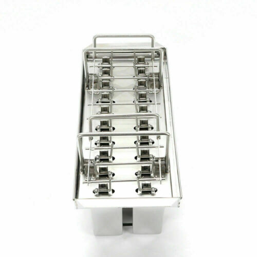 20PCS Stainless Steel Frozen Popsicle Molds Ice Cream Pop Maker Freezer Tray - Fresh Stock Dated December 2025