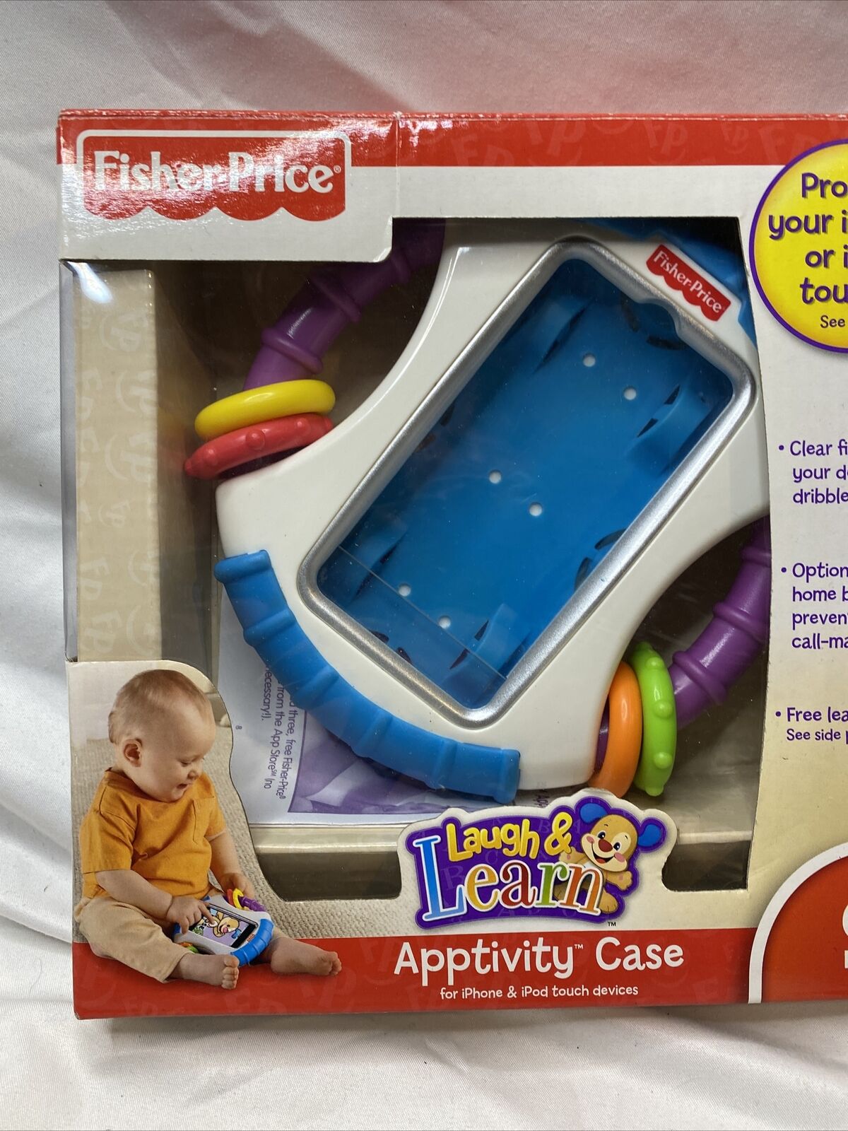 FISHER-PRICE Laugh & Learn Apptivity Iphone and Ipod Case - Fresh Stock Dated February 2026